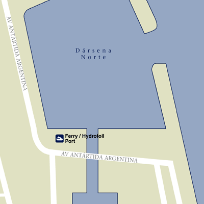 Map of Buenos Aires Hotel Locations