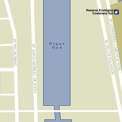 Map of Buenos Aires Hotel Locations