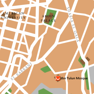 Map of Cairo Hotel Locations