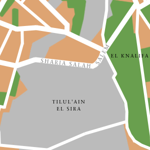 Map of Cairo Hotel Locations