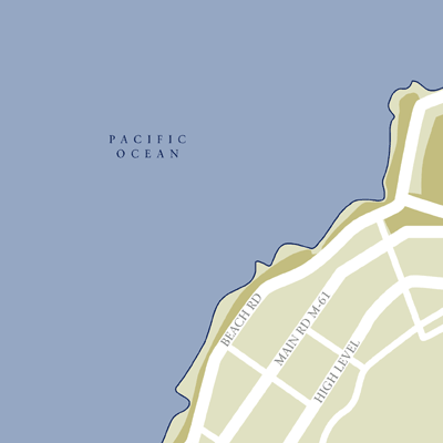 Map of Cape Town Hotel Locations