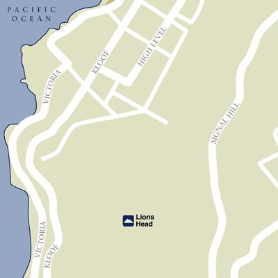 Map of Cape Town Hotel Locations
