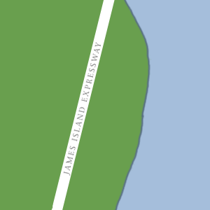 Map of Charleston Hotel Locations