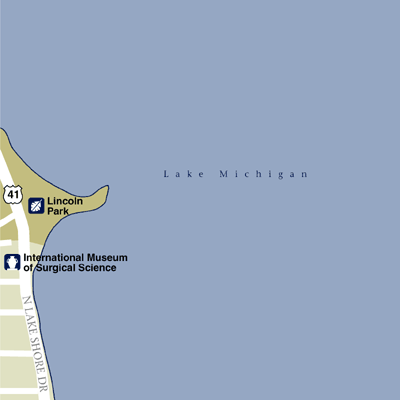 Map of Chicago Hotel Locations