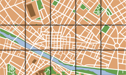 Florence Map : City Street Map Selection