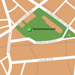 Map of Hamburg Hotel Locations