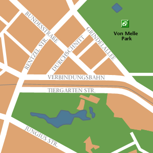 Map of Hamburg Hotel Locations