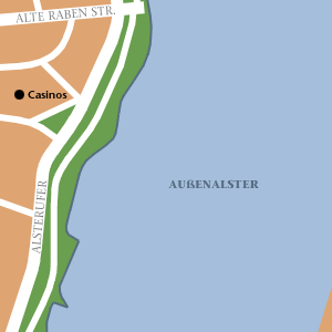 Map of Hamburg Hotel Locations