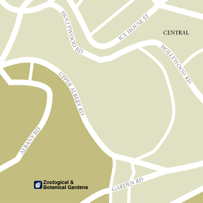 Map of Hong Kong Hotel Locations