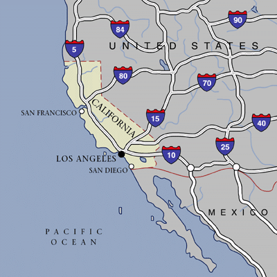 California State Map