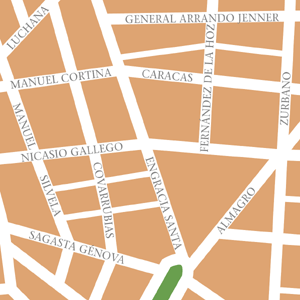 Map of Madrid Hotel Locations