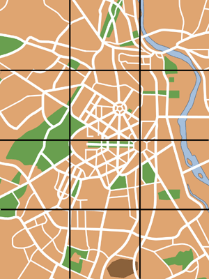 New Delhi Map : City Street Map Selection