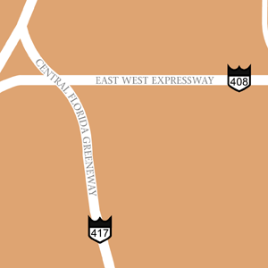 Map of Orlando Hotel Locations