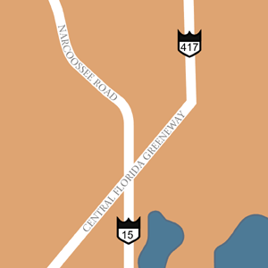 Map of Orlando Hotel Locations