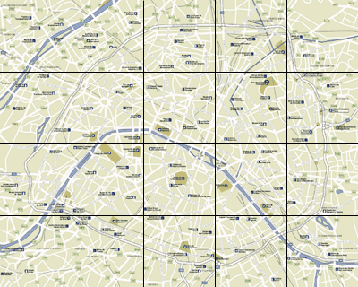 Paris Map : City Street Map Selection