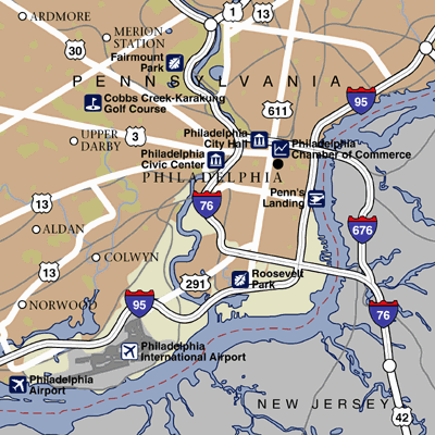 Philadelphia City Map