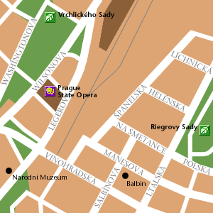 Map of Prague Hotel Locations