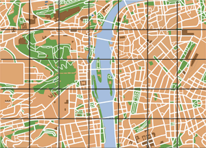 Prague Map : City Street Map Selection