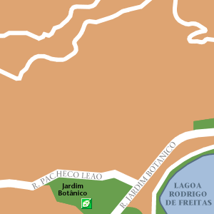 Map of Rio de Janeiro Hotel Locations
