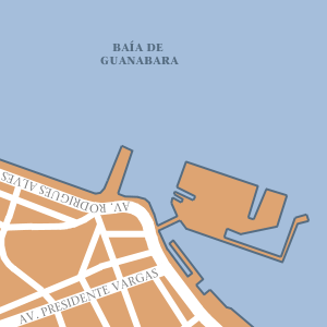 Map of Rio de Janeiro Hotel Locations
