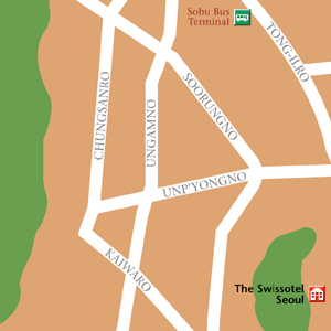 Map of Seoul Hotel Locations