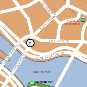 Map of Seoul Hotel Locations