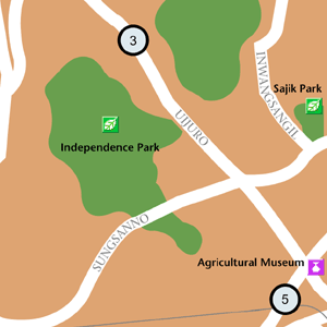 Map of Seoul Hotel Locations