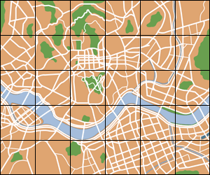 Seoul Map : City Street Map Selection