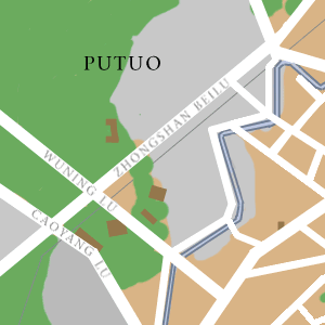Map of Shanghai Hotel Locations