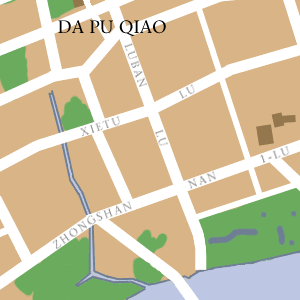 Map of Shanghai Hotel Locations