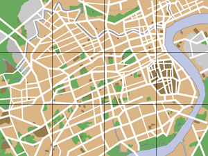 Shanghai Map : City Street Map Selection