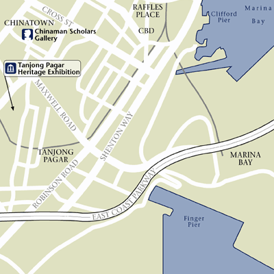 Map of Singapore Hotel Locations