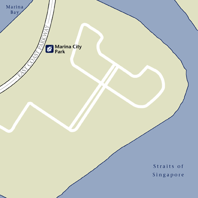 Map of Singapore Hotel Locations