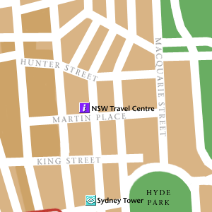 Map of Sydney Hotel Locations