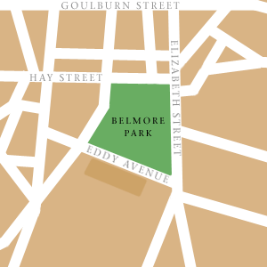 Map of Sydney Hotel Locations