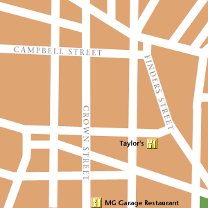 Map of Sydney Hotel Locations