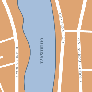 Map of Taipei Hotel Locations