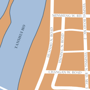 Map of Taipei Hotel Locations