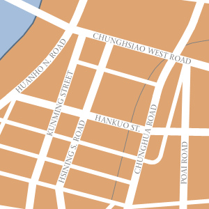 Map of Taipei Hotel Locations