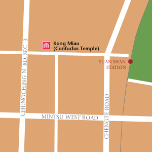 Map of Taipei Hotel Locations