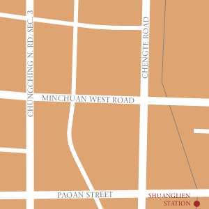 Map of Taipei Hotel Locations