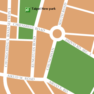 Map of Taipei Hotel Locations
