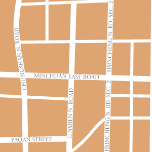 Map of Taipei Hotel Locations