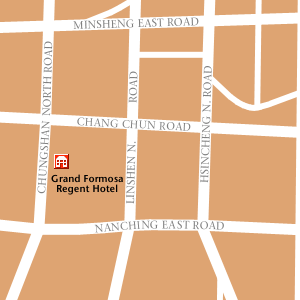 Map of Taipei Hotel Locations