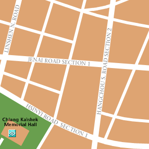 Map of Taipei Hotel Locations