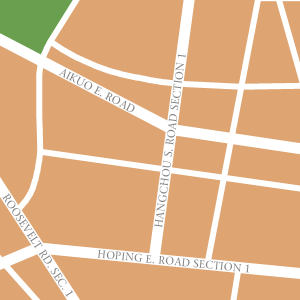 Map of Taipei Hotel Locations