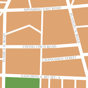 Map of Taipei Hotel Locations