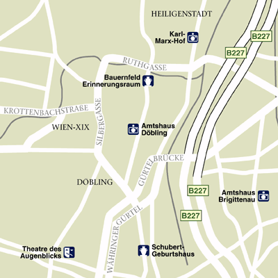 Map of Vienna Hotel Locations