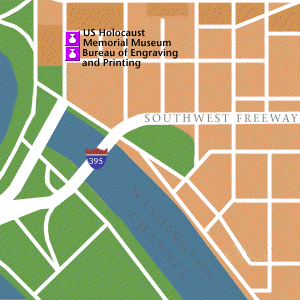Map of Washington Hotel Locations
