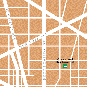 Map of Washington Hotel Locations